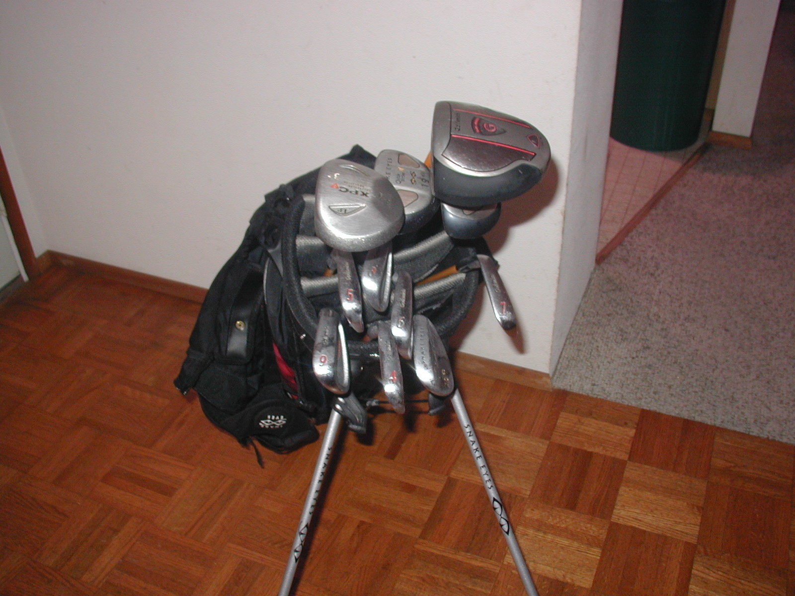 My Golf Bag and Clubs